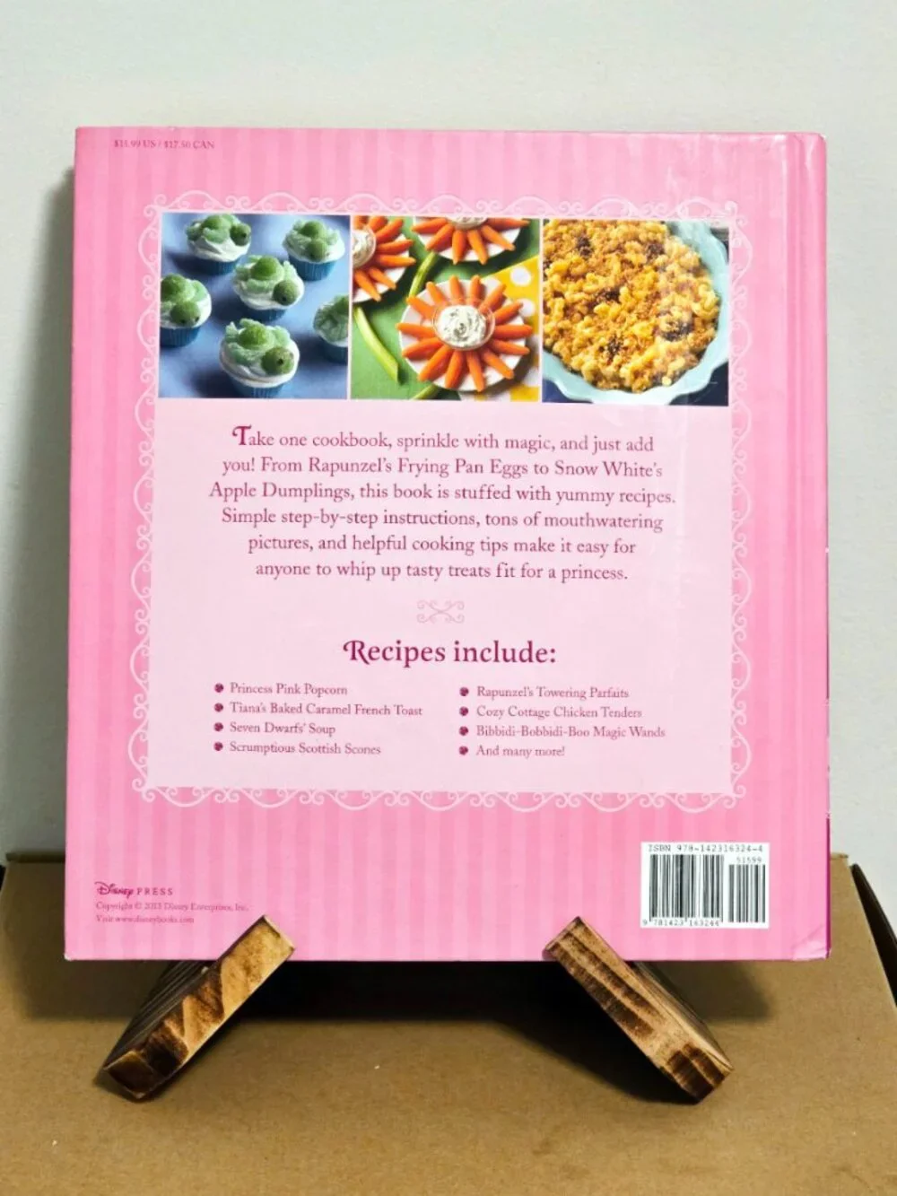 Disney Cookbook3 Book Bundle Princess Bakery Party Book Mickey Toy Story Recipes